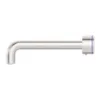 Picture of Nero Kara Wall Basin Set 180mm Spout Brushed Nickel