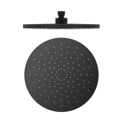 Picture of Nero 250mm ABS Round Shower Head Matte Black