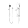 Picture of Nero Round Metal Project Rail Shower Brushed Nickel