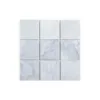 Picture of Natural Marble Mosaic Square 100x100 Carrara Tumbled